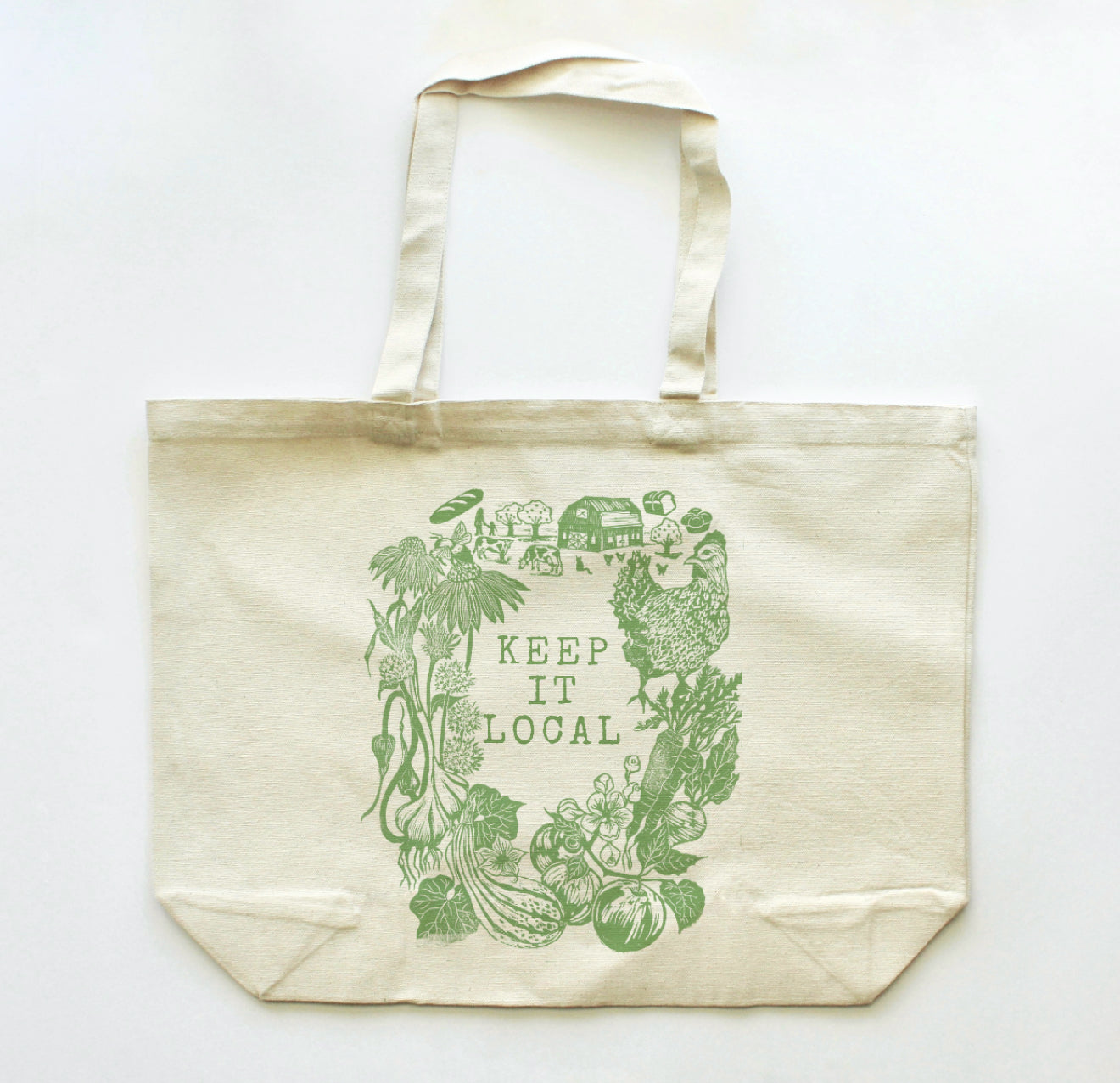Keep It Local XL Tote Bag