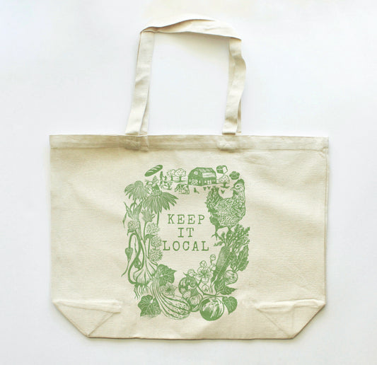 Keep It Local XL Tote Bag